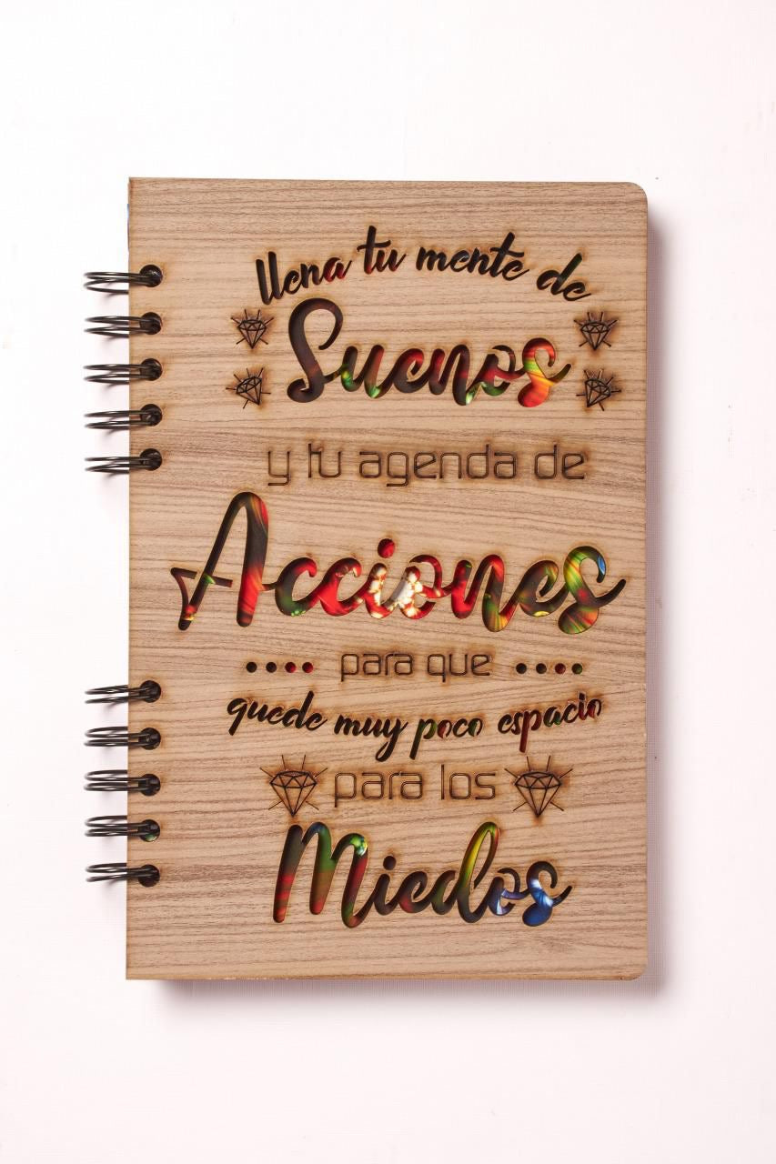 AGENDA - LLENA TU MENTE DE SUEÑOS Y TU AGENDA DE ACCIONES