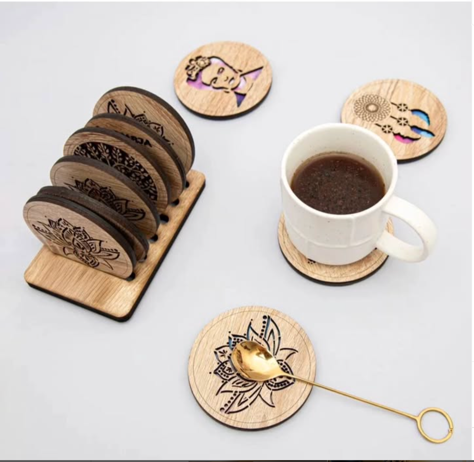 Portavasos personalizados