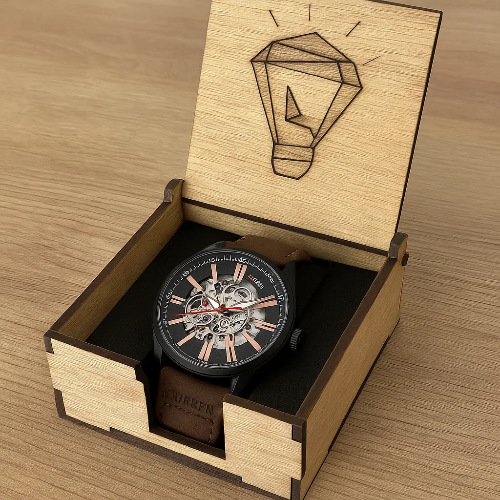 ESTUCHE - CAJA  PERSONALIZADA  MDF