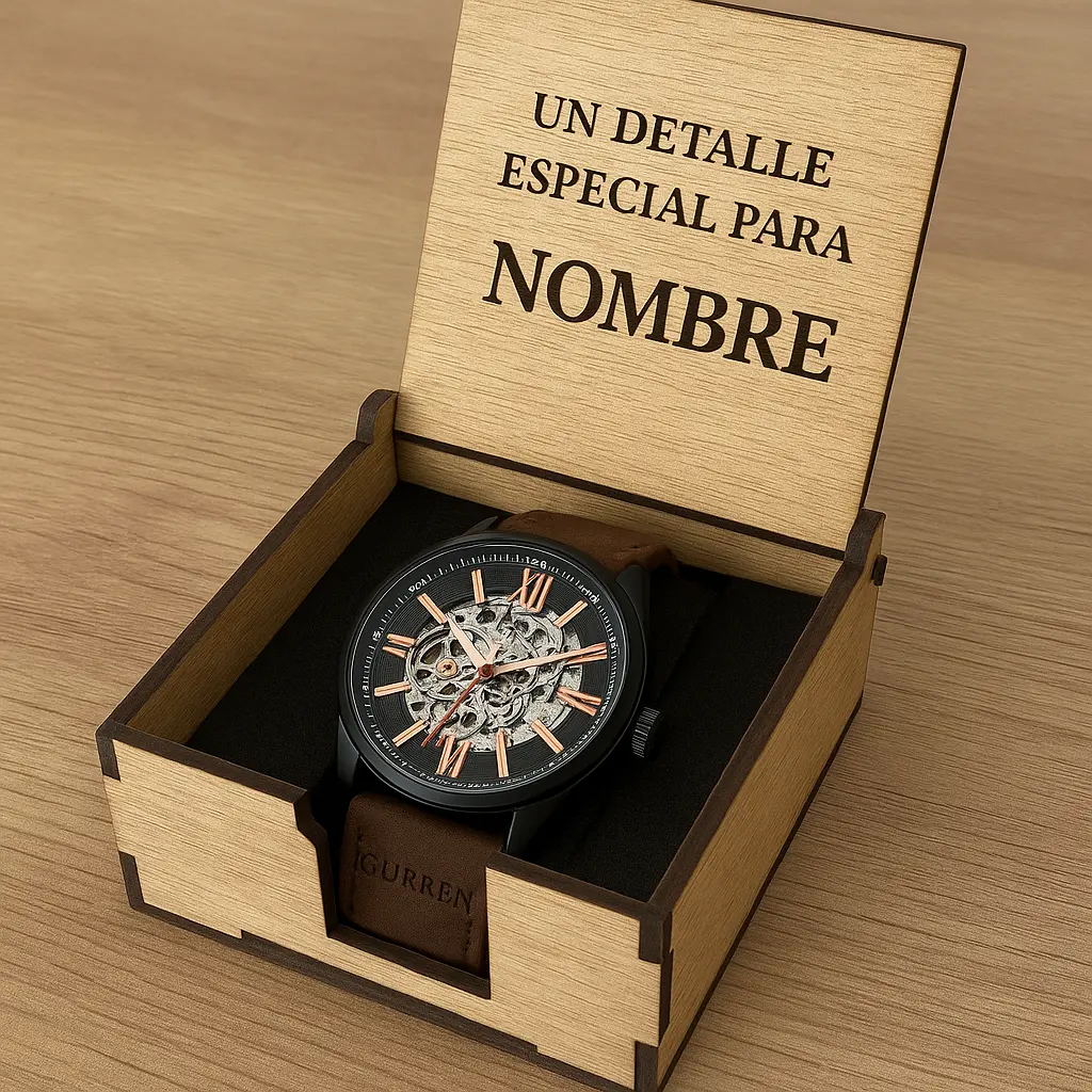 ESTUCHE - CAJA  PERSONALIZADA  MDF