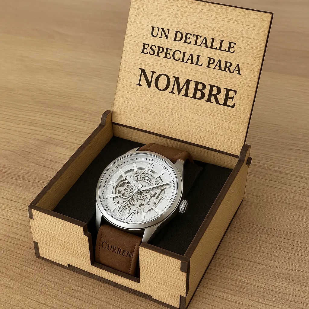 ESTUCHE - CAJA  PERSONALIZADA  MDF