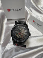 RELOJ CURREN  8299 Hombre Cuero Automatico